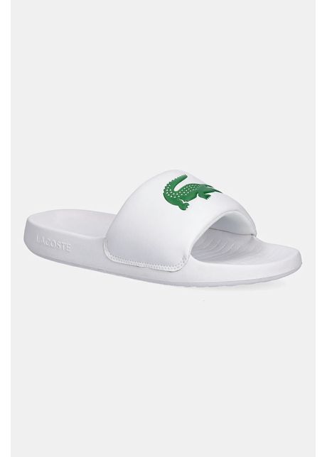 Lacoste papuci serve slide 1 0 culoarea alb 49cma0021