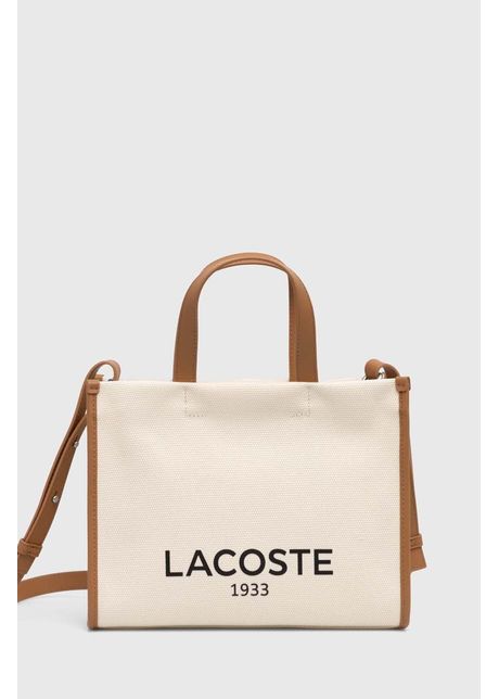 Lacoste poseta culoarea bej