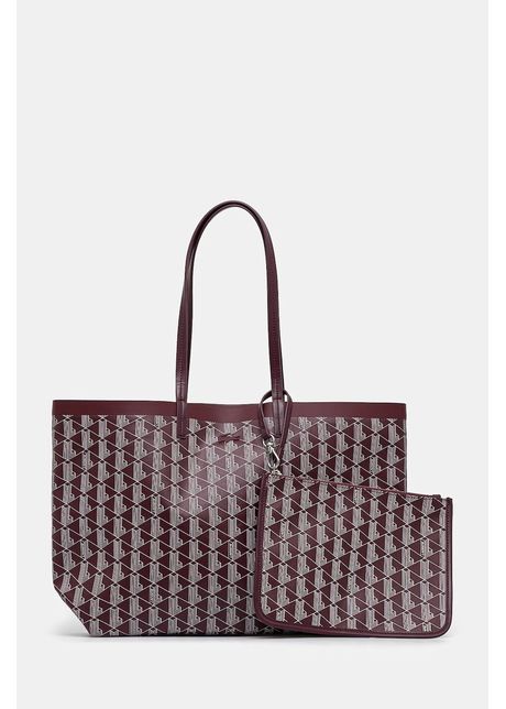 Lacoste poseta culoarea bordo