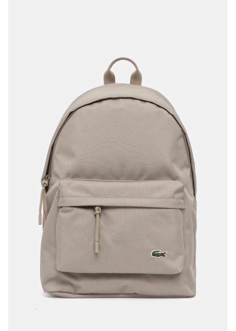 Lacoste rucsac culoarea bej mare uni nu4592ne