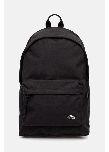 Lacoste rucsac culoarea negru mare neted nu4592ne