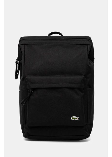 Lacoste rucsac culoarea negru mare neted nu4598ne