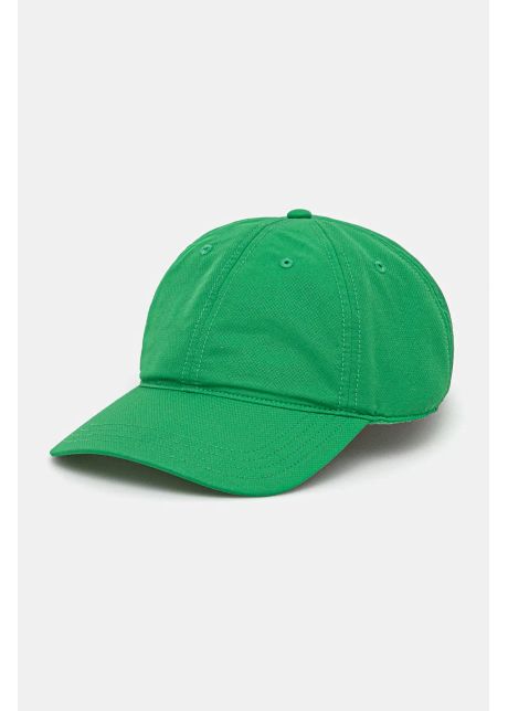 Lacoste sapca culoarea verde neted rk2662