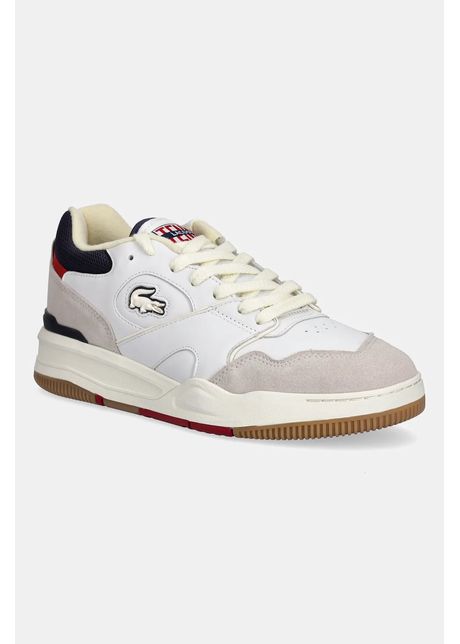 Lacoste sneakers din piele lineshot culoarea alb 48sma0102