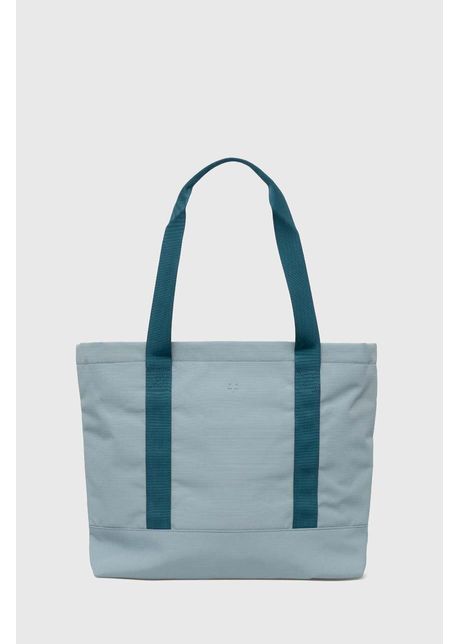 Lefrik geanta strata tote bag culoarea turcoaz