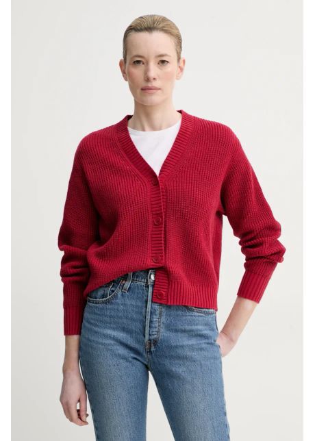 Levi s cardigan snowflake cardigan femei culoarea rosu a8728