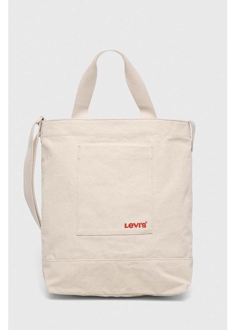 Levi s geanta de bumbac culoarea bej