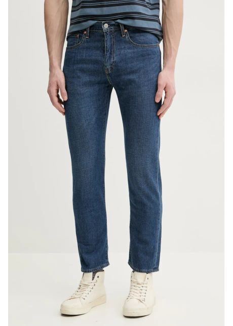 Levi s jeansi 502 taper barbati culoarea albastru marin 29507