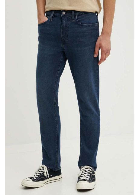 Levi s jeansi 502 taper barbati culoarea albastru marin