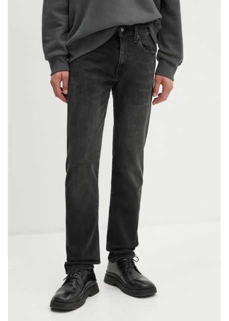 Levi's jeansi 502 TAPER barbati, culoarea negru