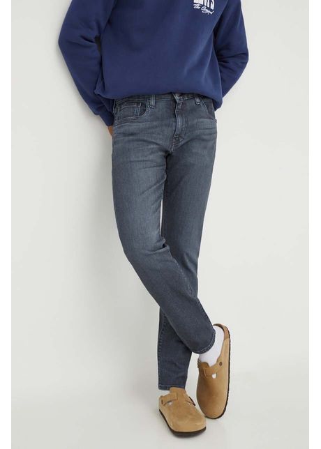 Levi s jeansi 512 slim barbati culoarea albastru marin