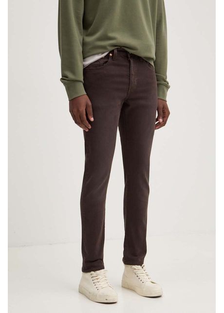 Levi s jeansi 512 slim barbati culoarea maro