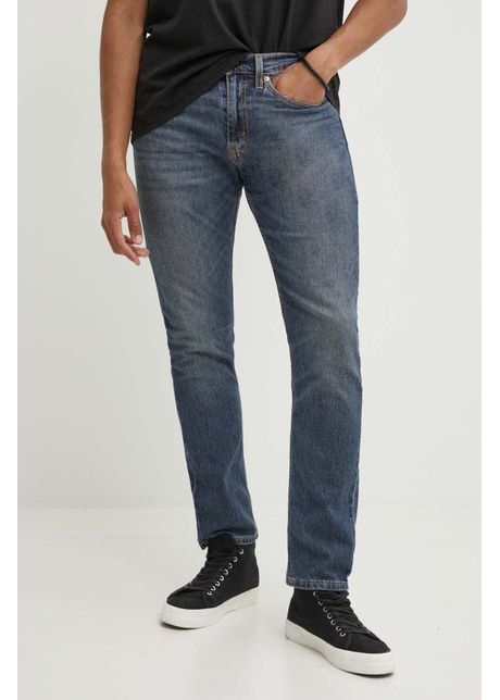 Levi s jeansi barbati culoarea albastru marin