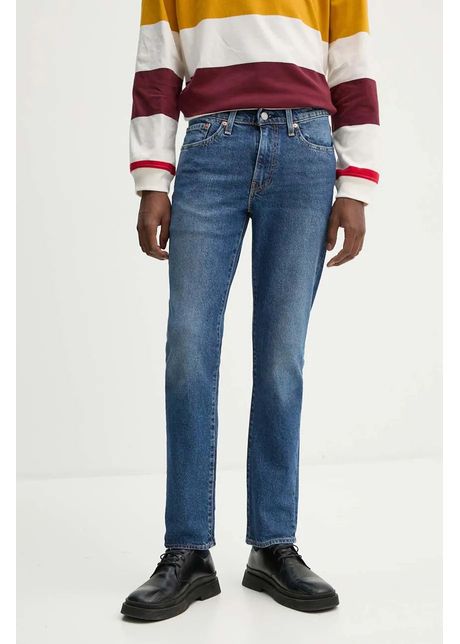 Levi s jeansi barbati culoarea albastru marin