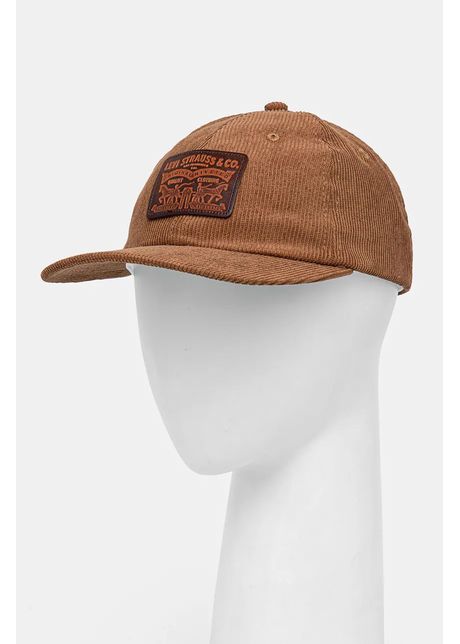 Levi s sapca culoarea maro cu imprimeu 000a9 0003