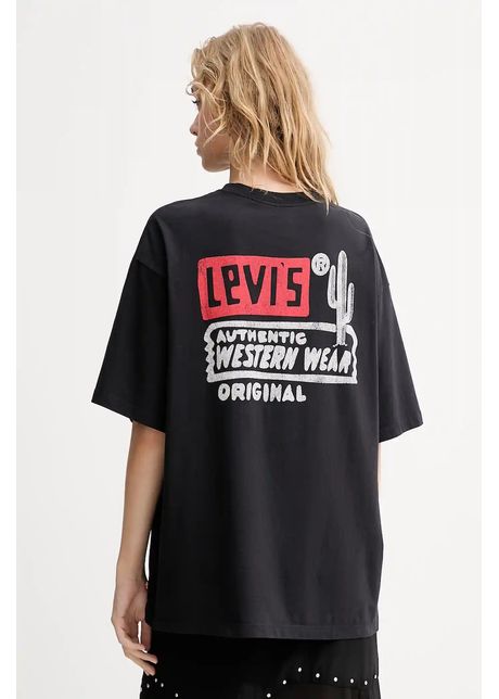 Levi's tricou din bumbac culoarea negru, 000G4