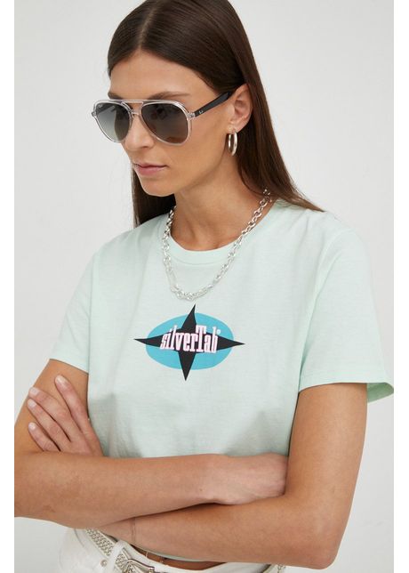 Levi s tricou din bumbac culoarea verde