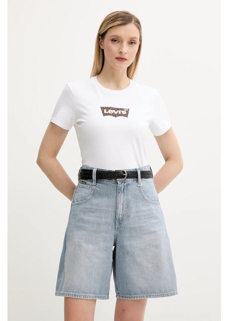 Levi s tricou din bumbac lse the perfect tee culoarea bleumarin a2086