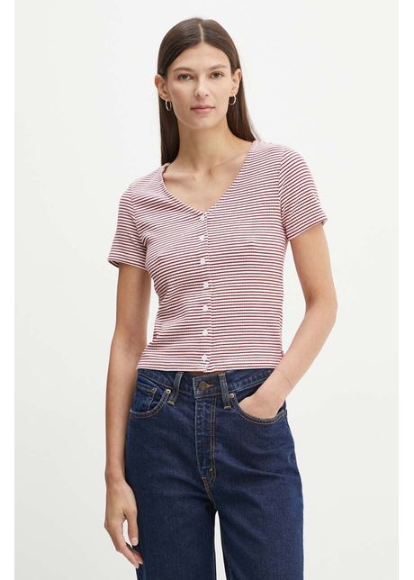 Levi s tricou femei culoarea rosu a8782