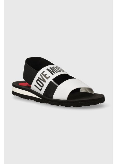 Love moschino sandale femei culoarea alb ja16033g0ijn410a