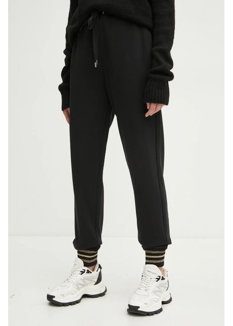 Luisa spagnoli pantaloni de trening olvia culoarea negru uni 541459