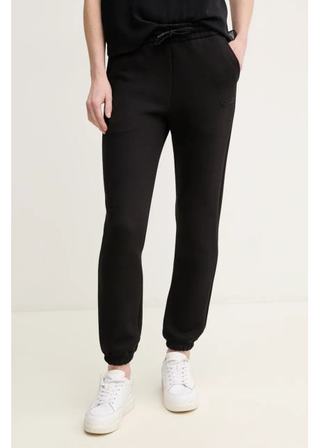 Mackage pantaloni de trening femei culoarea negru neted nev r