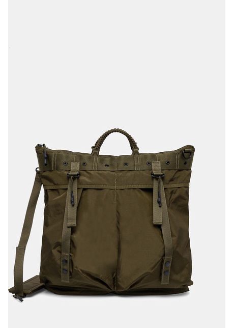 Maharishi geant maha m a l i c e day carry bag culoarea verde 1112 olive