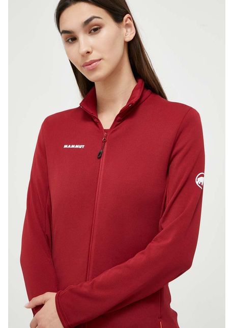 Mammut hanorac aconcagua light culoarea rosu neted