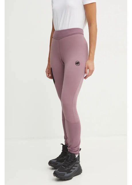 Mammut leggins sport aconcagua femei culoarea roz cu imprimeu 1022 00224