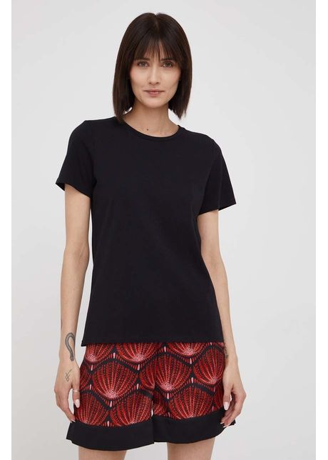 Marc o polo tricou din bumbac culoarea negru