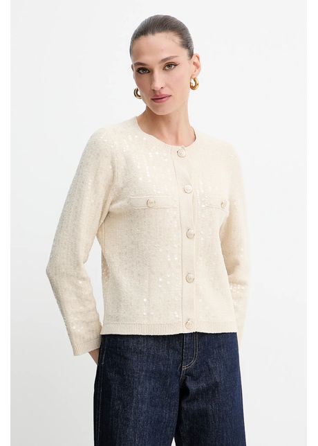 Marella cardigan culoarea bej, 2523346094200
