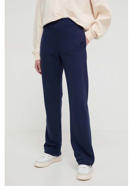 Marella pantaloni de trening culoarea bleumarin uni 2413780000000
