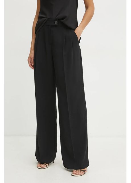 Marella pantaloni olinto culoarea negru lat high waist 2513131053200