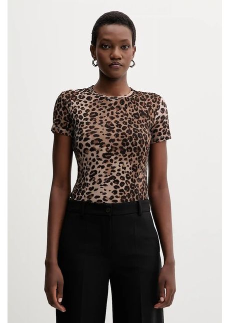 Marella tricou culoarea maro, 2523976044200