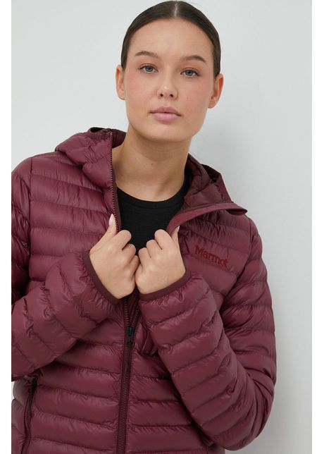 Marmot geaca femei culoarea bordo de tranzitie