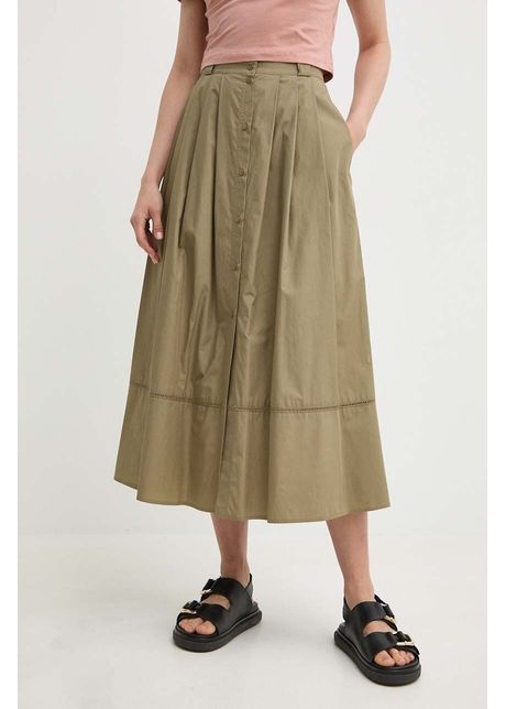 Max co fust din bumbac culoarea verde maxi evaza i 2416101034200 2416100000000