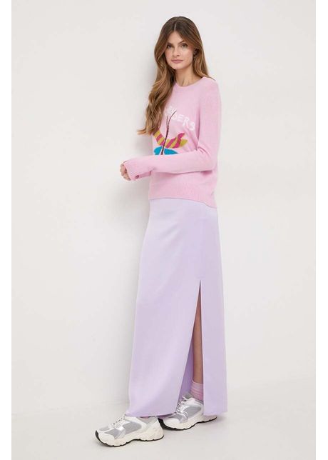 Max co fust x chufy culoarea violet midi drept 2418100000000