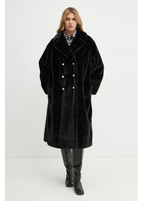 Max co palton x richard quinn femei culoarea negru de tranzitie oversize 2428456012200