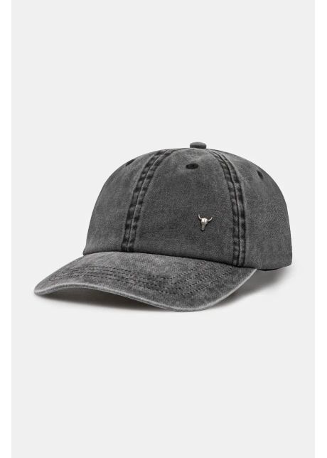 Medicine apc de baseball din bumbac barbati culoarea negru neted