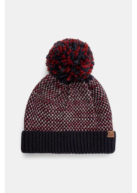 Medicine caciula barbati culoarea bordo din tricot gros