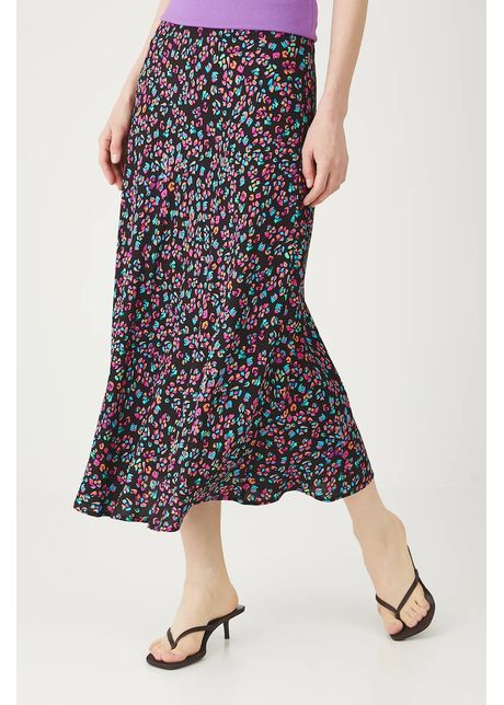 Medicine fusta culoarea negru maxi evazati