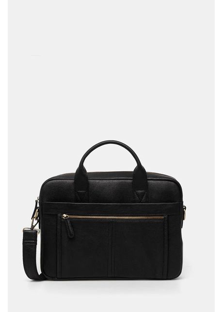 Medicine geanta de piele culoarea negru