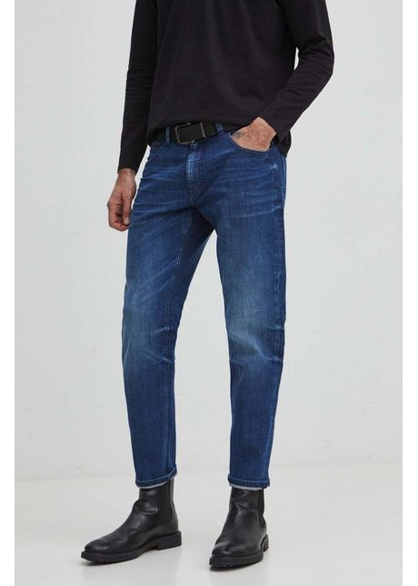 Medicine jeans b rba i culoarea bleumarin