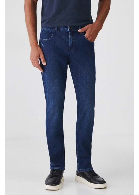 Medicine jeans b rba i culoarea bleumarin