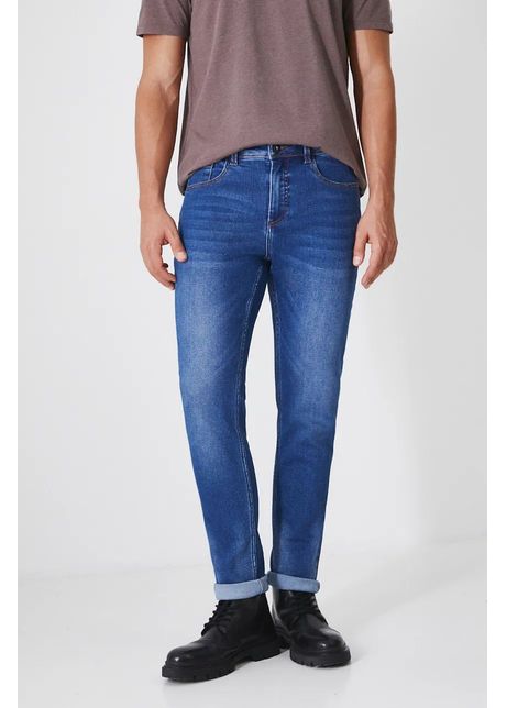 Medicine jeans b rba i culoarea bleumarin
