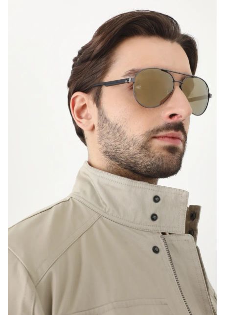 Medicine ochelari de soare barbati culoarea negru