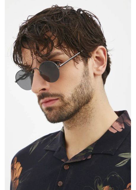 Medicine ochelari de soare culoarea negru