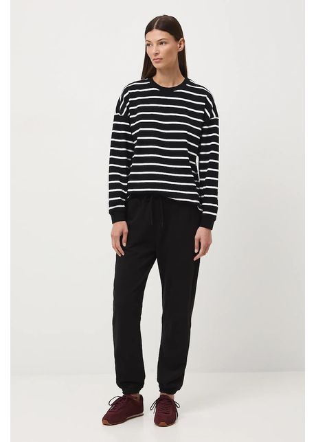 Medicine pantaloni de trening culoarea negru, uni