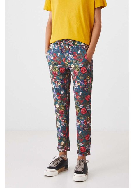 Medicine pantaloni femei culoarea verde modelator
