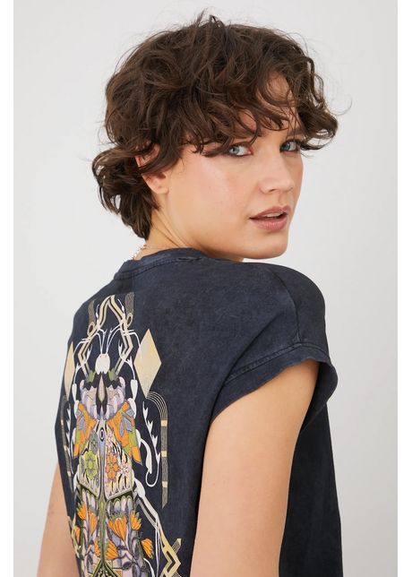 Medicine tricou din bumbac culoarea gri